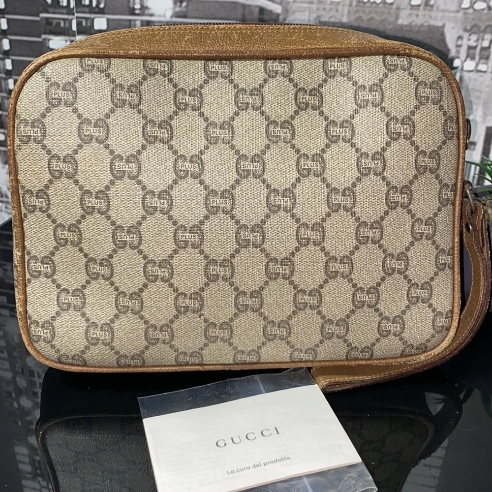 SOLDAuthentic Gucci GG Plus Bag - Picture 5 of 16